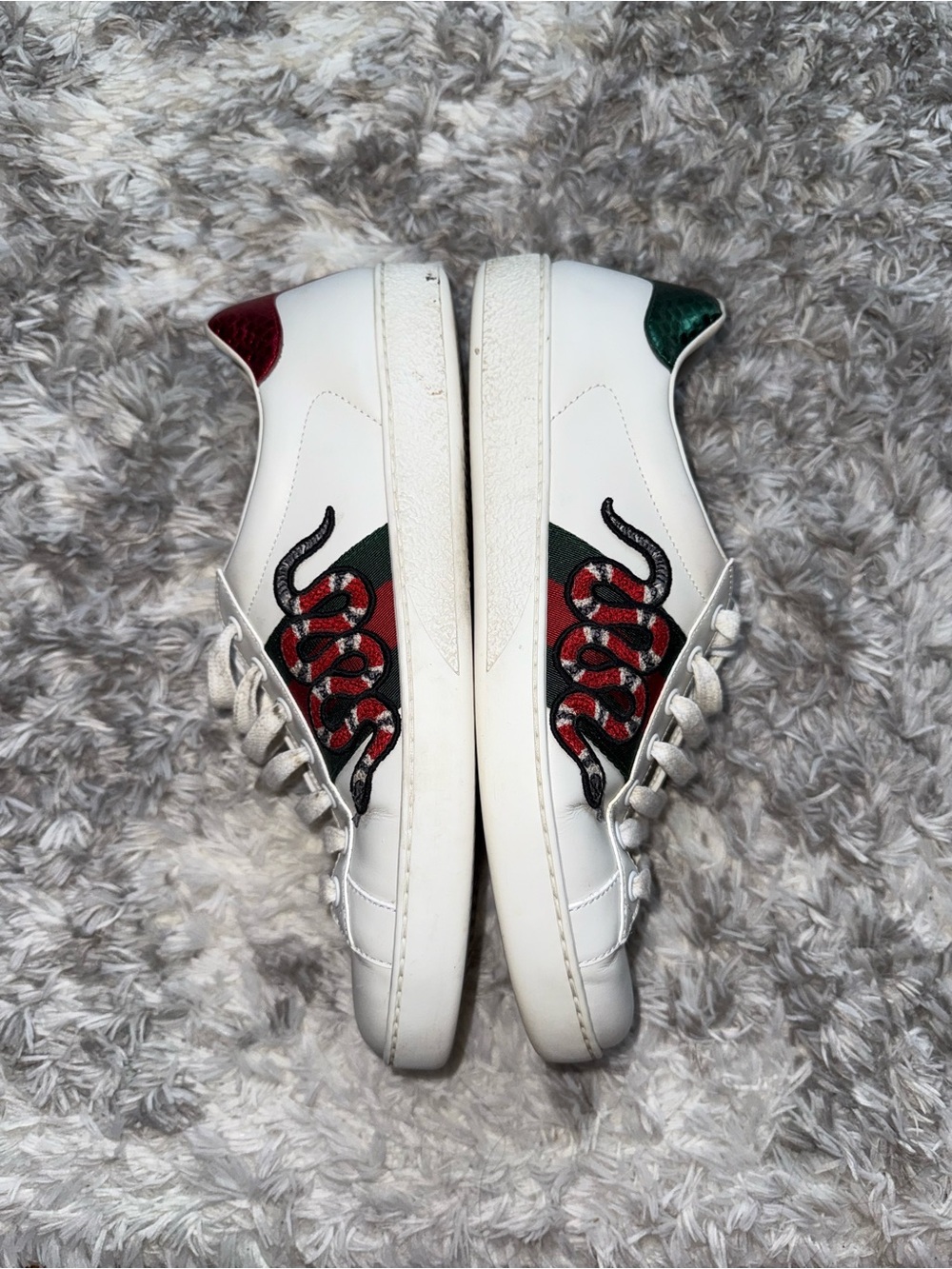 Gucci Ace Sneaker - Embroidered Snake (mens)